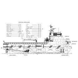 PSV 76m, Deck area 720 m2, built 2013  - Ships for Sale